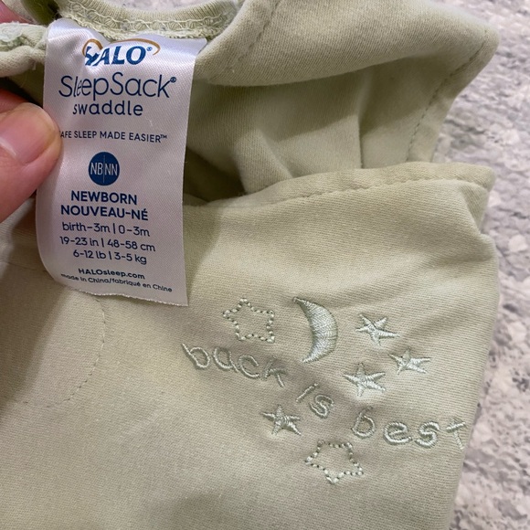 Lot of 3 - Halo Swaddle Sleepsack Blanket - Cotton - Size Newborn - Picture 3 of 7